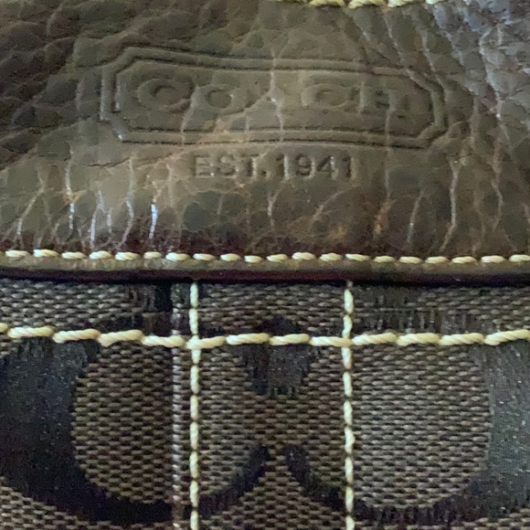 Coach Brown Crossbody F06I-10402 - Picture 3 of 10